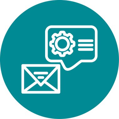 İş ve finans simgesinin vektör illüstrasyonu