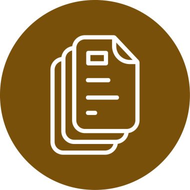 Dosya biçim simgesinin vektör illüstrasyonu