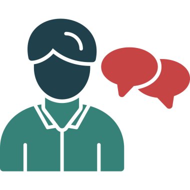 Modern simgenin vektör illüstrasyonu