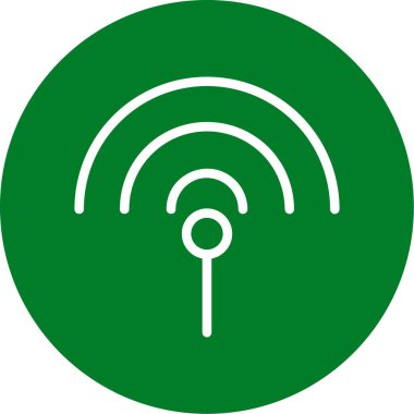 Projeniz için vektör wifi simgesi