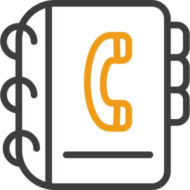 - Telefon. Web simgesi basit illüstrasyon