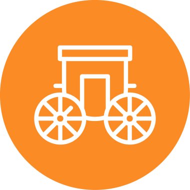 tren simgesi vektör illüstrasyonu