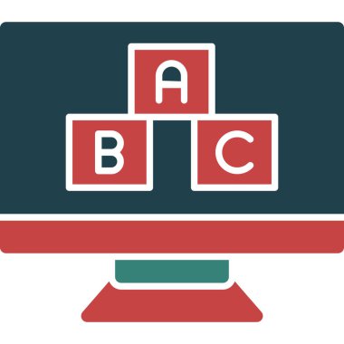 seo modern simgesinin vektör illüstrasyonu