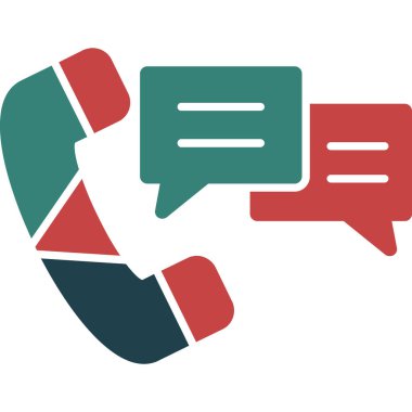 konuşma kabarcığı vektör çizimi