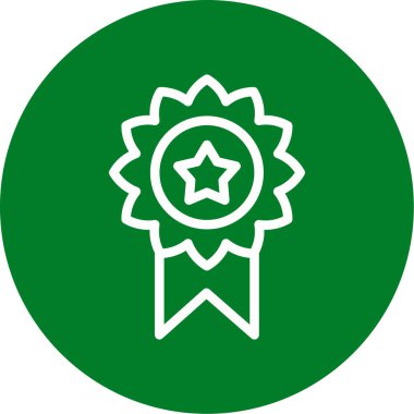 ödül rozeti simgesi vektör illüstrasyon