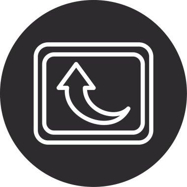 Oku taslak biçiminde simge aşağı yenile