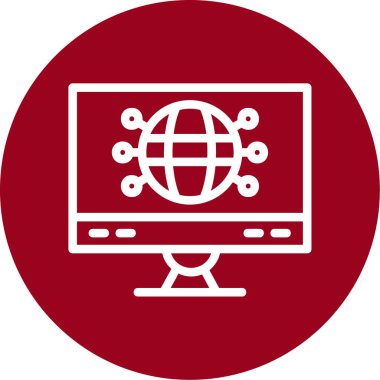 vektör izleyici simgesi illüstrasyonu