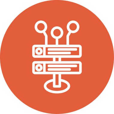 seo modern simgesinin vektör illüstrasyonu