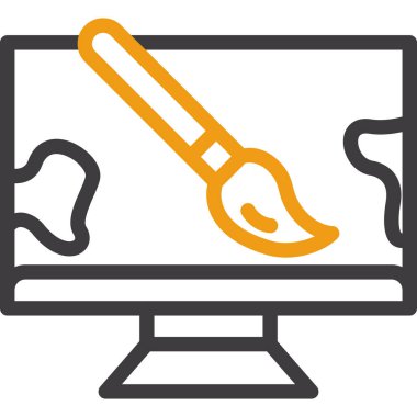 seo modern simgesinin vektör illüstrasyonu