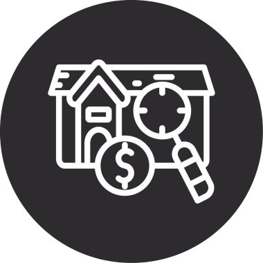 seo modern simgesinin vektör illüstrasyonu