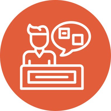 Seo simgesinin vektör illüstrasyonu