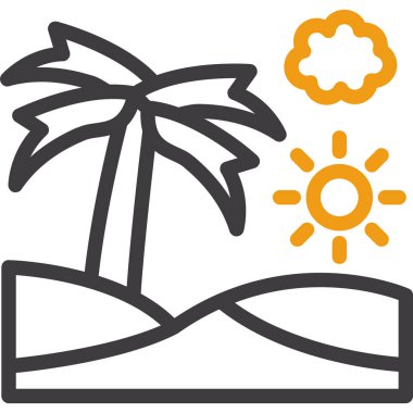 Avuç içi. Web simgesi basit illüstrasyon