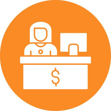 İş. Web simgesi basit illüstrasyon