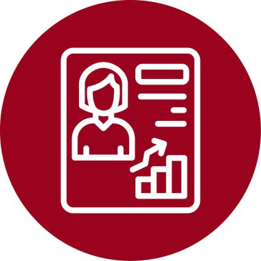 Vektör belgesi Simge illüstrasyonu