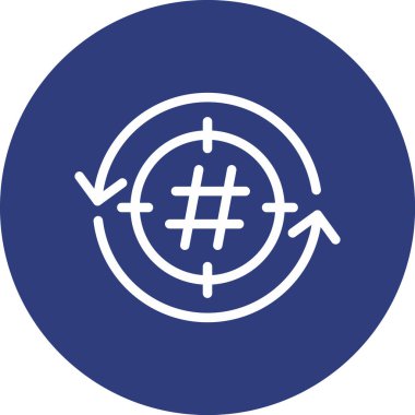 seo modern simgesinin vektör illüstrasyonu