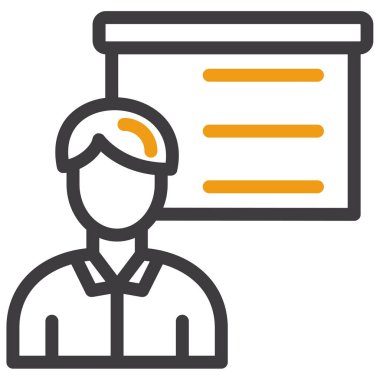 iş simgesi, vektör resimleme