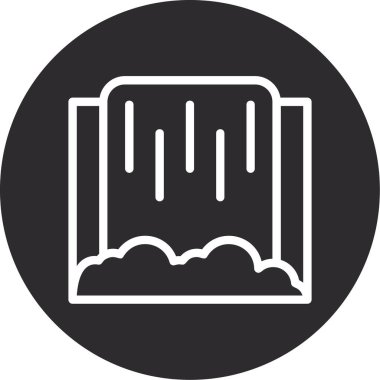 Modern simgenin vektör illüstrasyonu