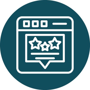 seo modern simgesinin vektör illüstrasyonu