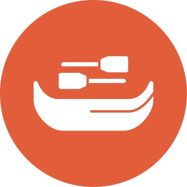 Tekne simgesinin vektör illüstrasyonu