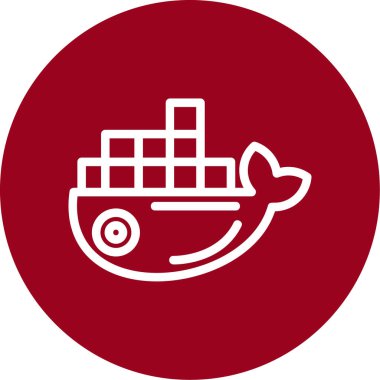 Gemi simgesi vektör illüstrasyonu