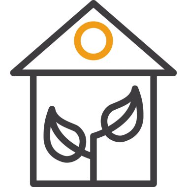 ev sahipliği simgesi ana hatları biçiminde