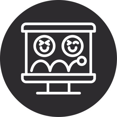 seo modern simgesinin vektör illüstrasyonu