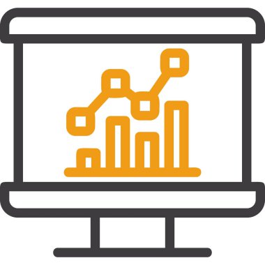 iş simgesi vektör illüstrasyonu