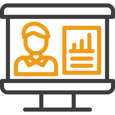 Seo simgesinin vektör illüstrasyonu