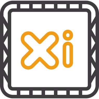 Dijital çokluortam simgesi, düz tasarım biçimi