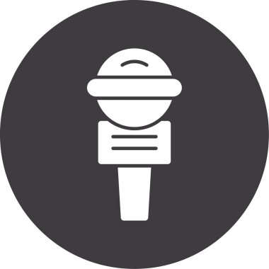 Modern b 'nin vektör illüstrasyonunda yiyecek ikonu yok