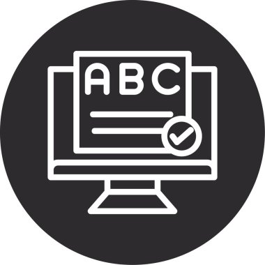 seo modern simgesinin vektör illüstrasyonu