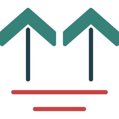 Modern simgenin vektör illüstrasyonu