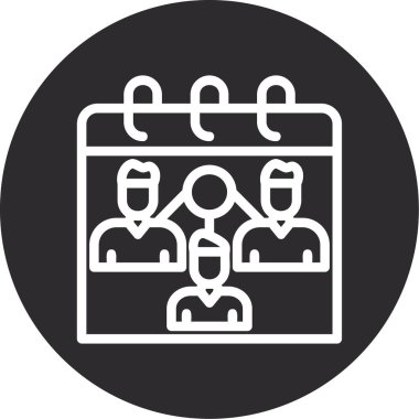 iş vektör çizgisi simgeleri