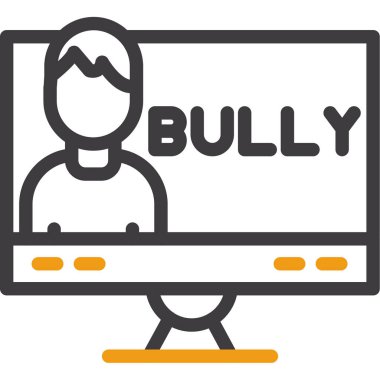 çizgi renk vektörü simgesi