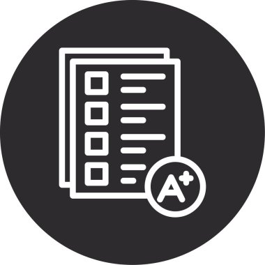 Dosya simgesinin vektör illüstrasyonu