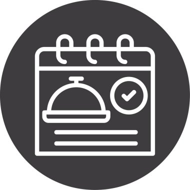 Takvim tarih çizelgesi simgesi