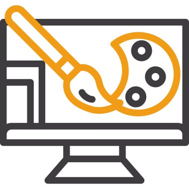 İnternetten alışveriş. Web simgesi