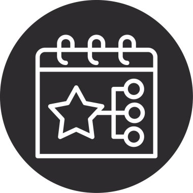 rozet simgesi vektör tasarımı