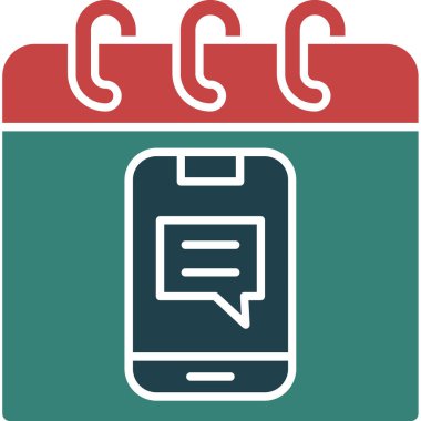 Telefon simgesi vektör illüstrasyonu