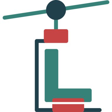 Modern simgenin vektör illüstrasyonu