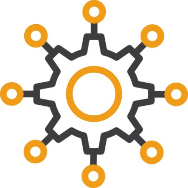 ağ bağlantı vektörü simgesi