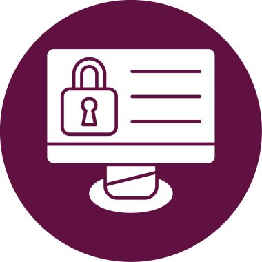 Modern simgenin vektör illüstrasyonu