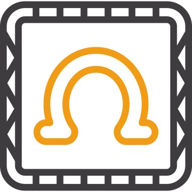 Rainbow web simge vektör çizim