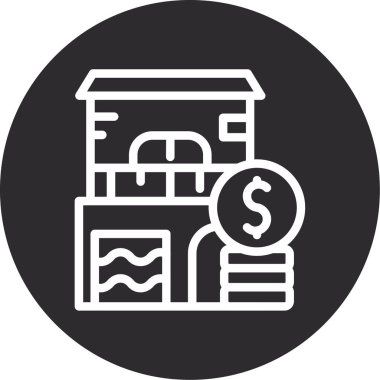 Vektör Doları simge tasarlamak