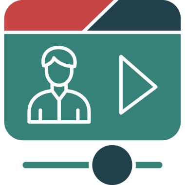 Video konferansı. Basit resimleme