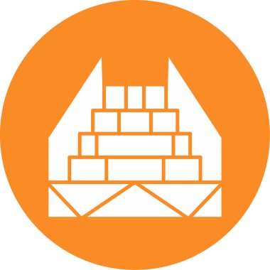 Gıda simgesinin vektör illüstrasyonu