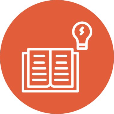 Kitap. Web simgesi basit illüstrasyon