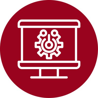 Web simgesi vektör illüstrasyonu