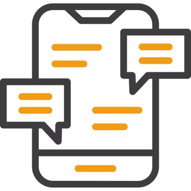 Belge. Web simgesi basit illüstrasyon