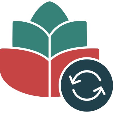 Kitap. Web simgesi basit illüstrasyon